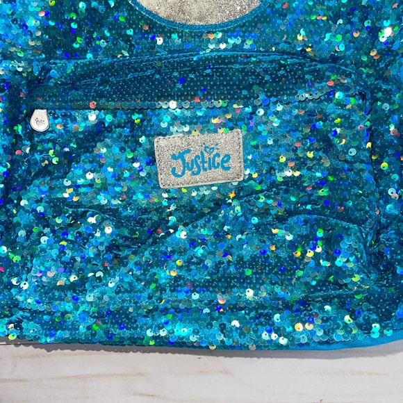 Justice sequin backpack - Picture 2 of 15